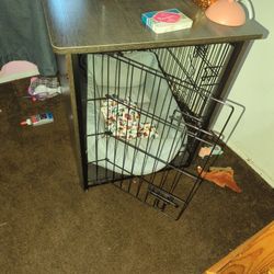 Coffee Table Dog Crate 