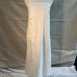 Maude Club white long dress
