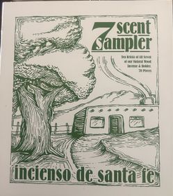 ‼️ SALE ‼️ Incienso de Santa Fe 7 Scent Sampler Incense Set