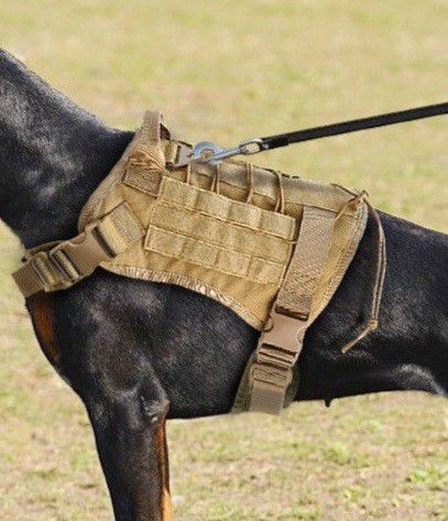 K9 Tactical Dog Gear _ Harnesses _ Molle Pouches _ Vests _ Leashes _ Collars _ Service Patches