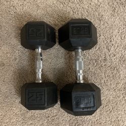 Dumbbell Singles - 25 and 35 (priced individually)