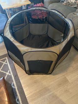 Foldable small dog pen indoor outdoor