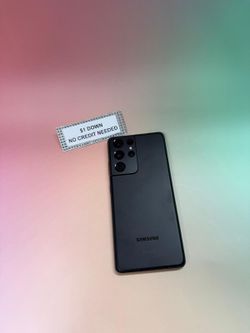 Samsung Galaxy S21 Ultra 5G - Only $1 Today Pay The Rest Later! 