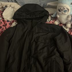 Large puffer jacket