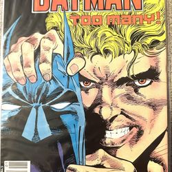 Dc One Batman Too Many Number 403 January 1987