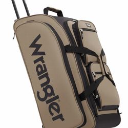Brand New Wrangler 30” Rolling Duffle Bag (still sealed in box !)