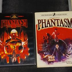 Phantasm and Phantasm Oblivion DVDs