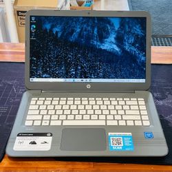 HP Stream Laptop Intel Celeron 4GB //32GB Windows 10 Fully Functional