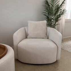 Cute Accent Swivel Chair 