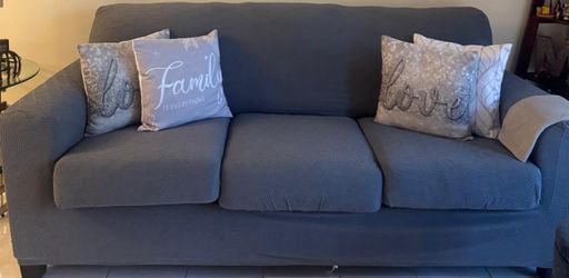 Gray 3-Seat Sleeper Sofa