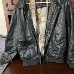 Lamb skin Bomber Jacket XL
