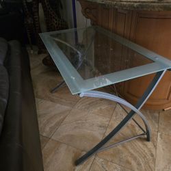 Glass Desk