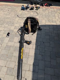 Back pack blower