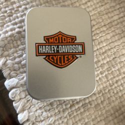 Harley Davidson Zippo Lighter, 1988 Brass shield and wing