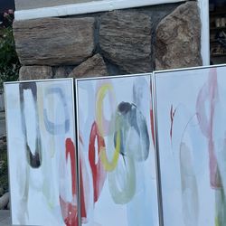 Three piece art