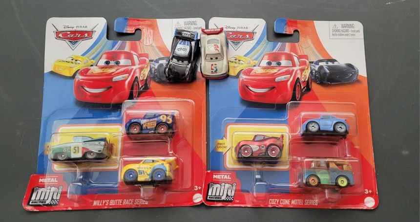 DISNEY PIXAR CARS MINI RACERS