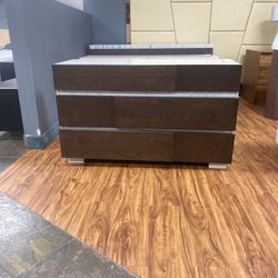 Anzio Modern Six Drawer Espresso Dresser