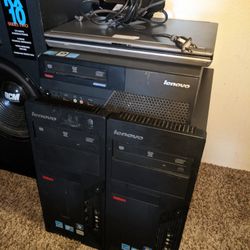 3x Lenovo Thinkcentre's Desktop S
