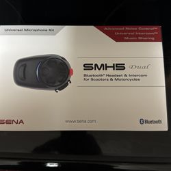 Sena SMH5 Dual Bluetooth Motorcycle Helmet Headset