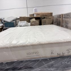 💥King Mattress Saatva Memory Foam Hybrid 💥
