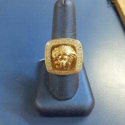 Gentleman  Ring  10k  .16.9  Size 10