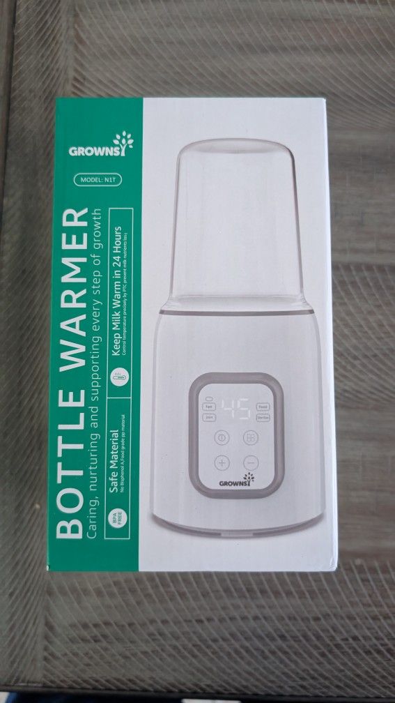 NEW Grownsy Bottle Warmer