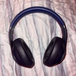 Navy Blue Beats Studio Pros