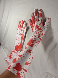 Long Bloody Gloves