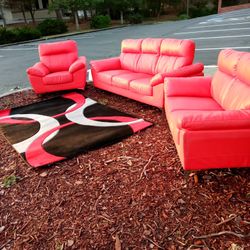 Sofa, Loveseat, Chair 3 Pieces