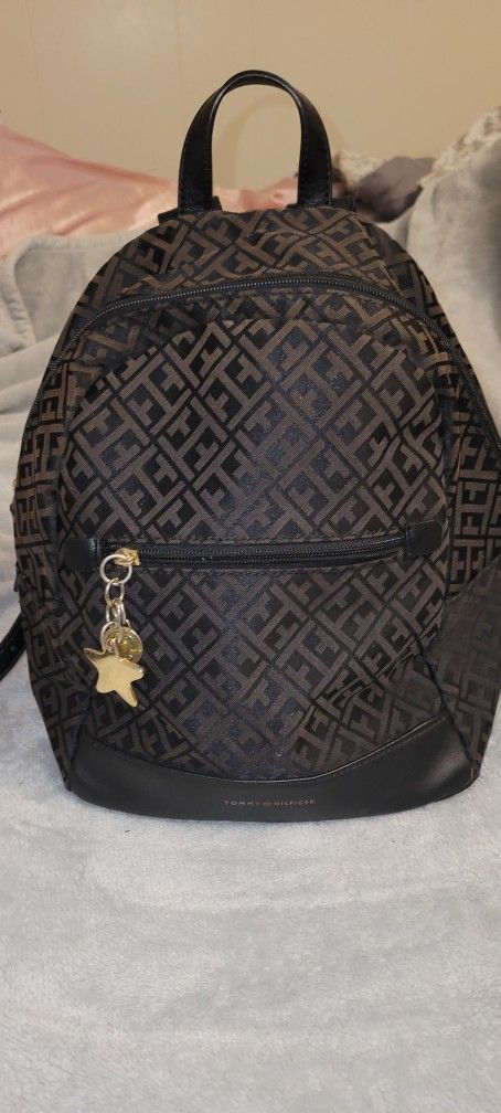 Tommy Hilfiger Black Small Backpack