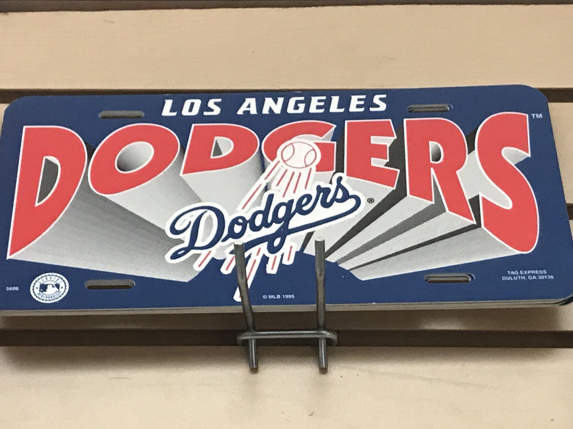 La Dodgers license plate NEW collectors