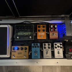 **BASS GUITAR** pedalboard