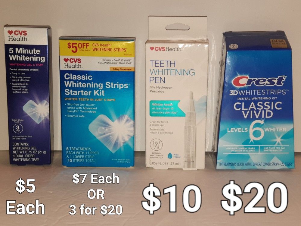 CHEAP Crest & CVS Health Whitening Products!!!!!