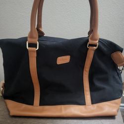 Travel Tote Bag, Canvas Bag, Weekender Overnight Bag, Carry on Duffel Bag