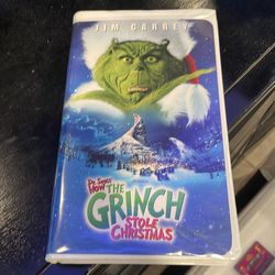 2001 The Grinch VHS