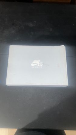 Nike Air Force 1 Shoe Box