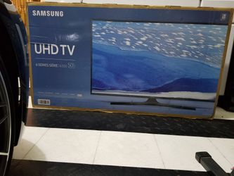 New - Samsung 50" 4K UHD HDR Smart TV