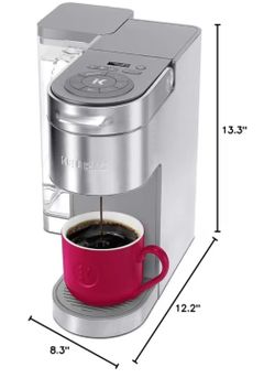 Keurig K-Supreme Plus - Special Edition Single-Serve Coffee Maker with 5 brew sizes.