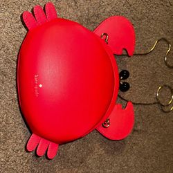 Kate Spade Novelty Crab Crossbody Bag Red