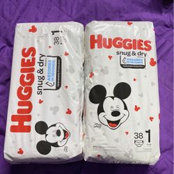 Huggies Diapers 