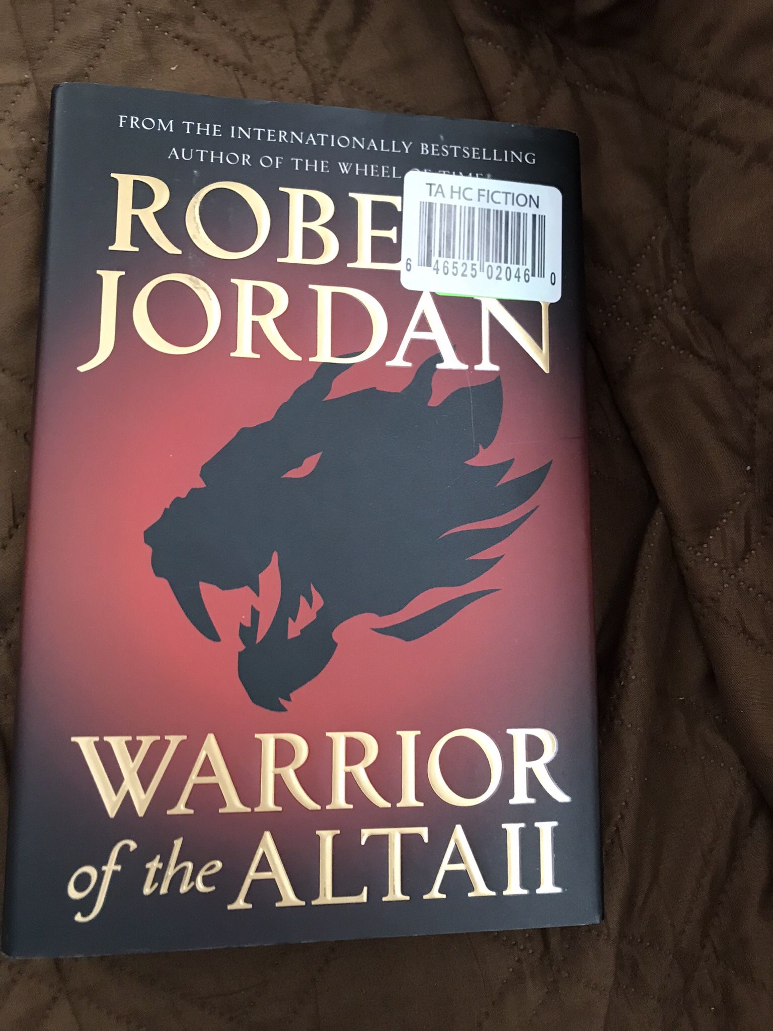 New Hardcover Book Warrior Of The Altaii