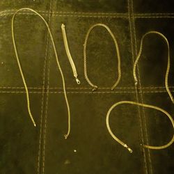 925 Sterling Silver Chains And Bracelet 20 Bucks Each Or Get Them All For 75