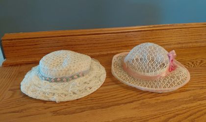 Girls 1960's Church Hats, $6 each