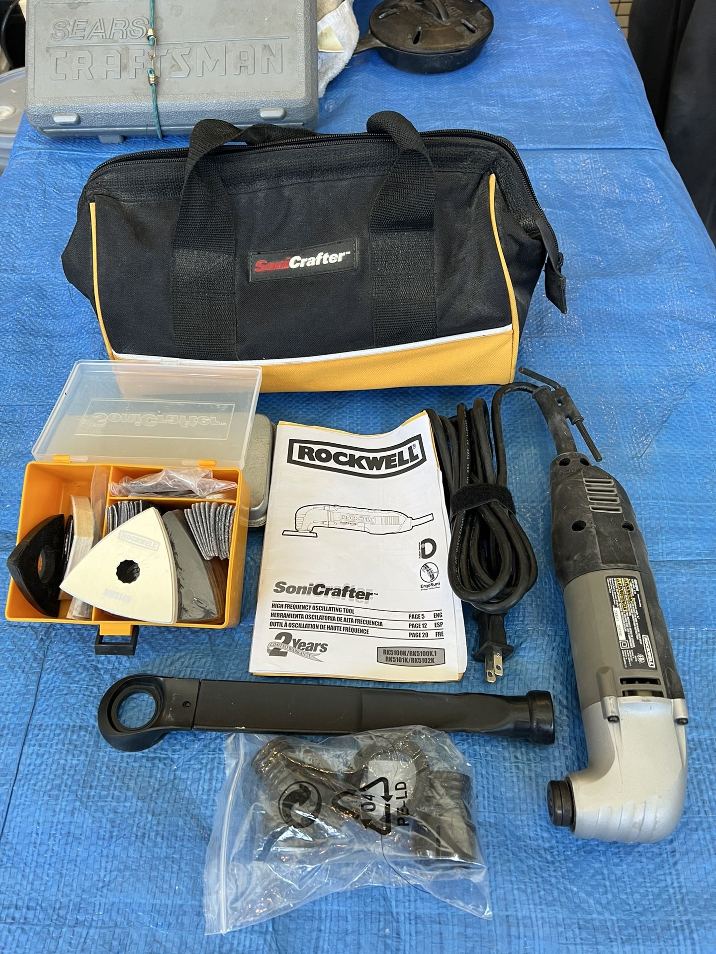 Rockwell Oscillating Tool