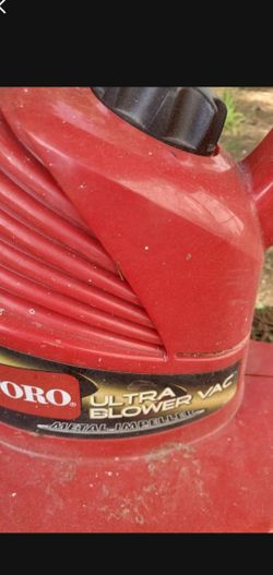Toro Blower, Electric With Metal Propeller.