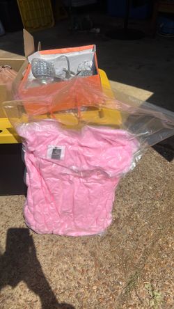 Pink photo shoot dress