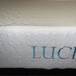 Queen Mattress Lucid 10” Gel Memory Foam