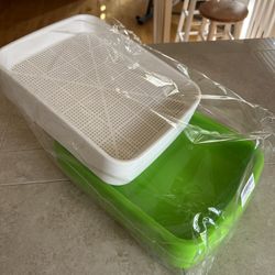ture ‎Rechargeable Color ‎Bla 14 Pack Seed Sprouter Trays, Microgreens Growing Trays Kit ck Power Source ‎Batter