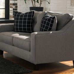 Brindon Charcoal Loveseat 📌with interest free payment options