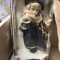 Hand Painted Porcelain Doll